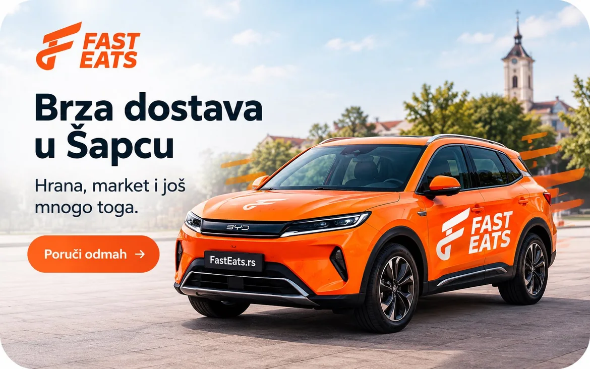 FastEats – brza dostava u Šapcu